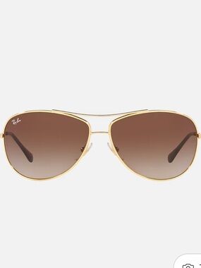 Ray-Ban RB3293 Women's Gold Frame Sunglasses with Brown and Case